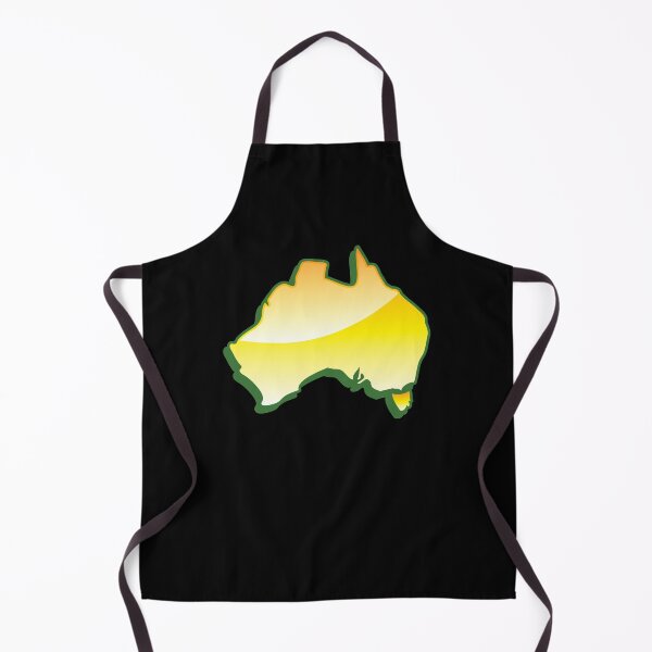 Item preview, Australia Map simple in yellow designed and sold by jazzydevil.