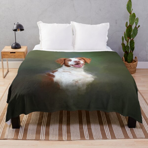 Item preview, Brittany Spaniel Dog Art designed and sold by Helen Green.