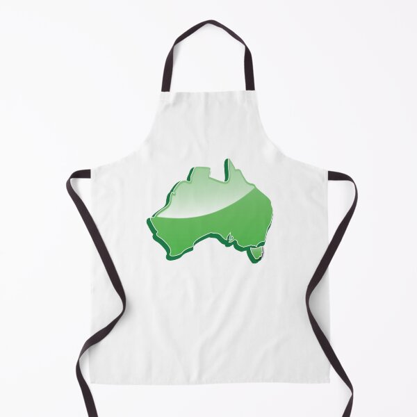 Item preview, Australia Map simple in green designed and sold by jazzydevil.