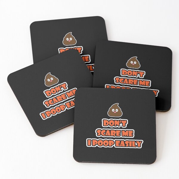 Item preview, Don't Scare Me I Poop Easily designed and sold by BlueCloverTrend.