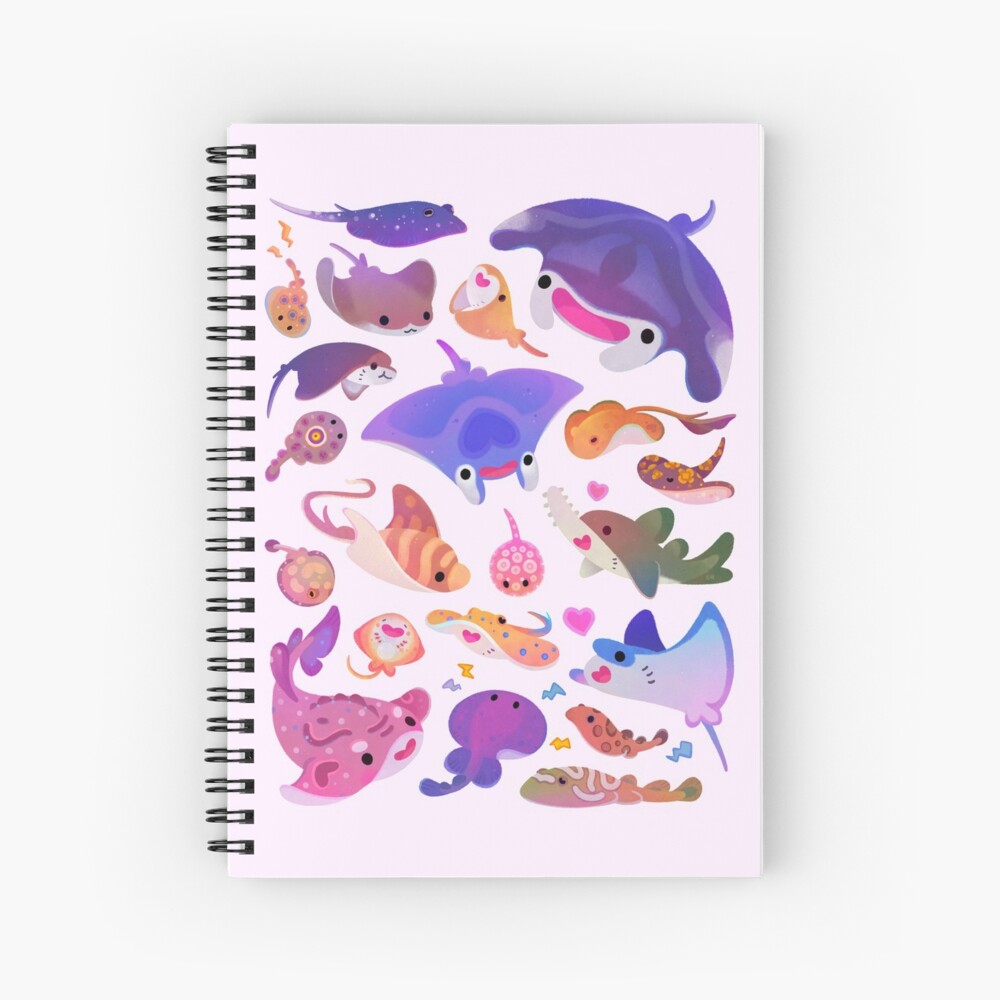 Item preview, Spiral Notebook designed and sold by pikaole.