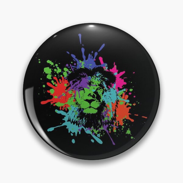 Item preview, Lion head painting designed and sold by goseriesfilms.