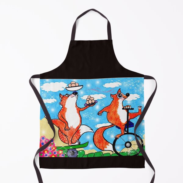 Item preview, Animal - foxes - stunt performers designed and sold by Shirley cute art .