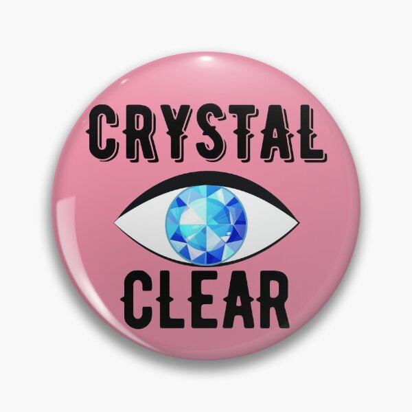 Item preview, Crystal clear / pastel pink designed and sold by awesomecrystals.