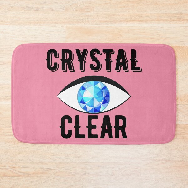 Item preview, Crystal clear / pastel pink designed and sold by awesomecrystals.