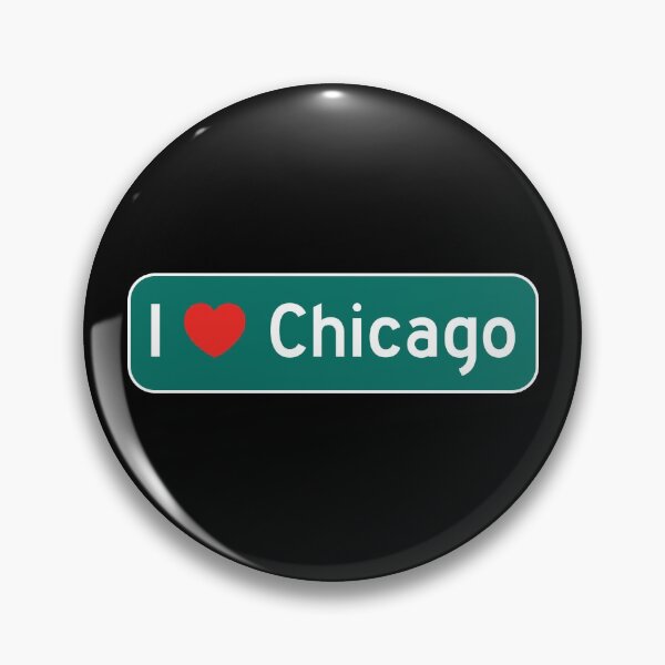 Item preview, I Love Chicago! designed and sold by DoodleDashCollective.