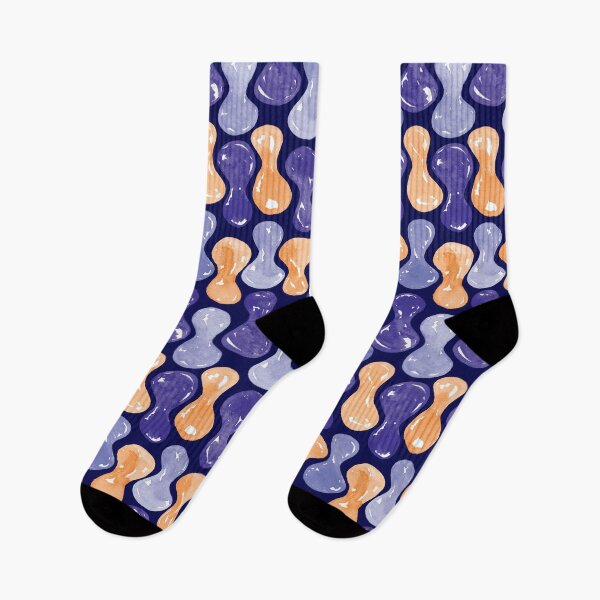 Item preview, Watercolour Blobs | Blue and Peach Palette designed and sold by RebeccaFlaherty.