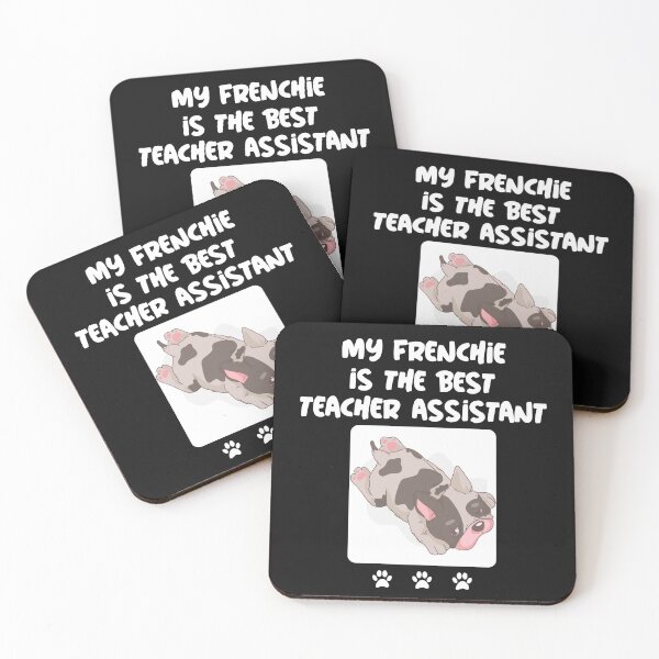 Item preview, Frenchie Teacher Assistant designed and sold by Not A Typical  Teacher.
