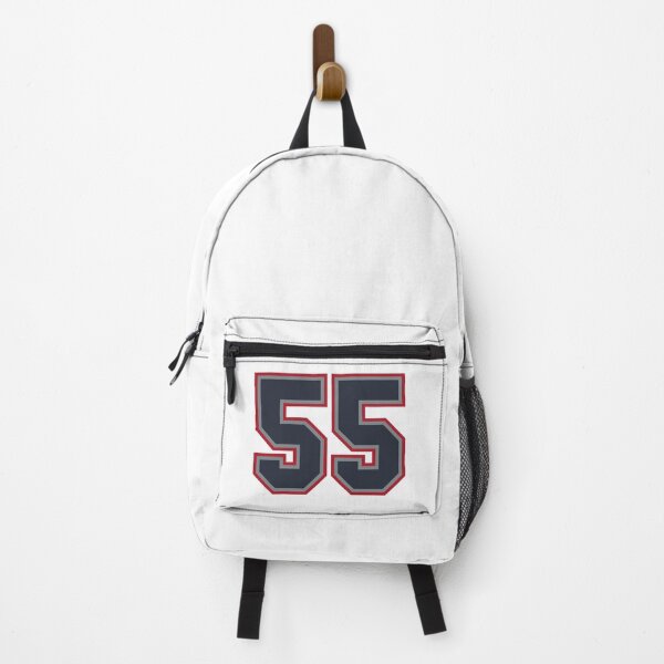 Item preview, 55 Navy Grey Red Sports Number Fifty-Five designed and sold by HelloFromAja.