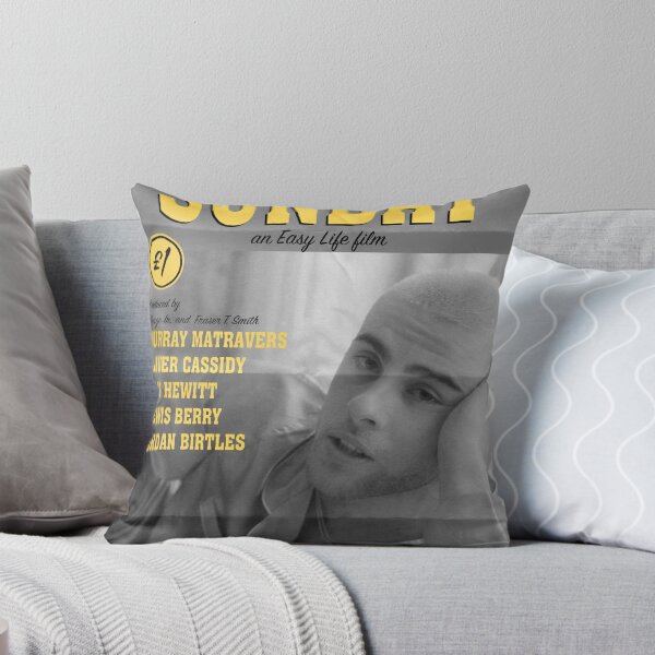 Item preview, Black & White Easy Life Sunday Poster designed and sold by tomphillips137.