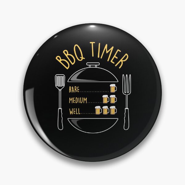 Item preview, BBQ Timer - Black designed and sold by Coollage.