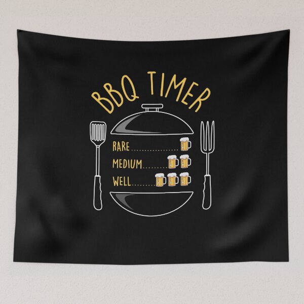 Item preview, BBQ Timer - Black designed and sold by Coollage.