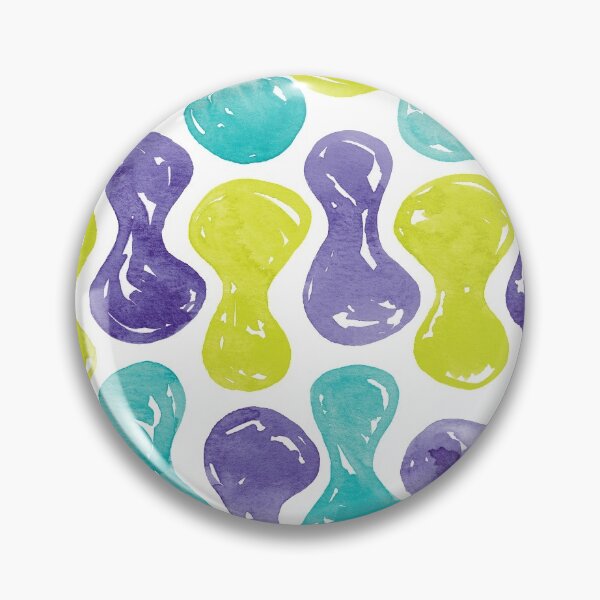 Item preview, Watercolour Blobs | Blue and Green designed and sold by RebeccaFlaherty.