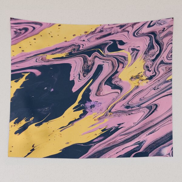 Item preview, Marble Pink and Yellow designed and sold by lmcvinco.