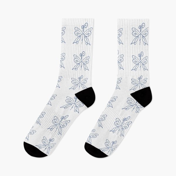 Item preview, Blue Butterfly Flying Insects Graphic Aesthetic Butteflys designed and sold by Tanja Dianova.