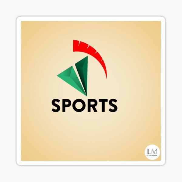 "Sports logo" Sticker by JAGDISH1967 Redbubble