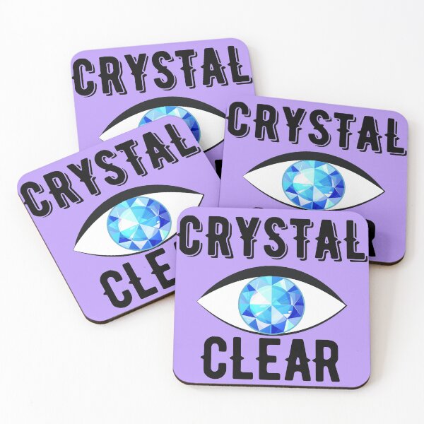 Item preview, Crystal clear / lavender designed and sold by awesomecrystals.