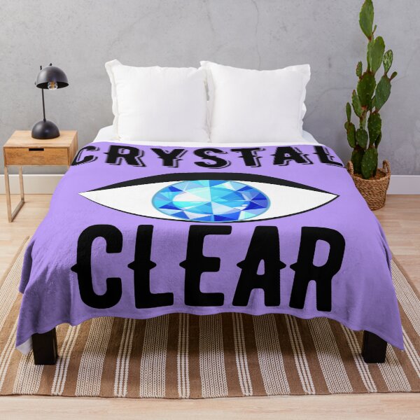 Item preview, Crystal clear / lavender designed and sold by awesomecrystals.