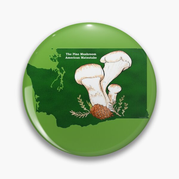 Item preview, Washington State Mushroom - Matsutake designed and sold by TursiArt.