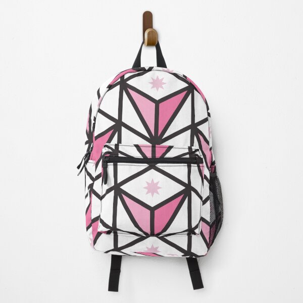 Item preview, Reverse Pyramid Star Pattern – Pink designed and sold by RoguePatterns.