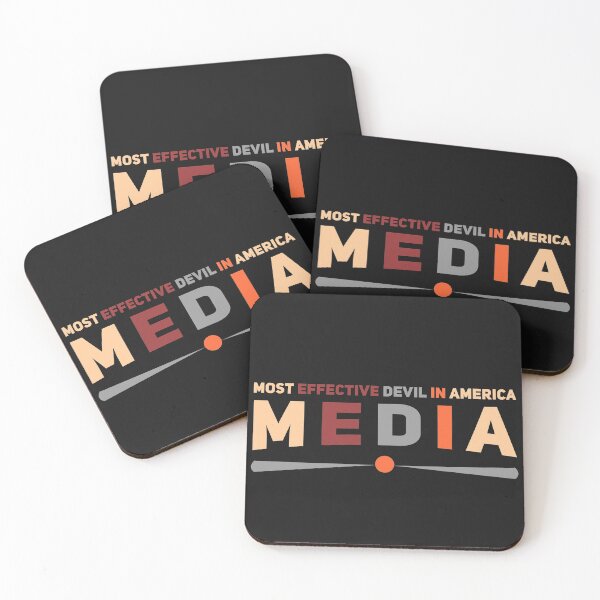 Item preview, MEDIA (MOST EFFECTIVE DEVIL IN AMERICA) - Anti-Fake News Plain Text designed and sold by leo121687.