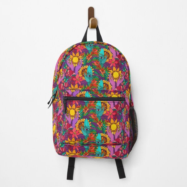 Item preview, Fun pattern with flowers and hands designed and sold by Irina Ivanova.