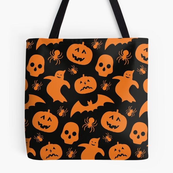 Item preview, Copy of  Boo Bats Pumpkin witch hat Halloween Pattern Art Mask designed and sold by StarByAsem.