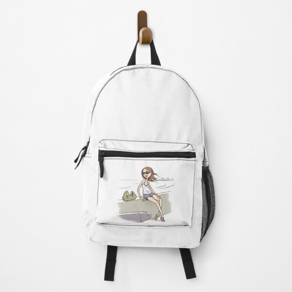 Item preview, While waiting for the wave ... designed and sold by Carole Bielicki.