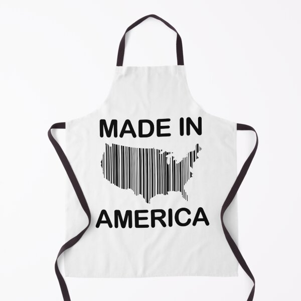 Item preview, Made In America Shopping Barcode (Black design) designed and sold by dezanli.