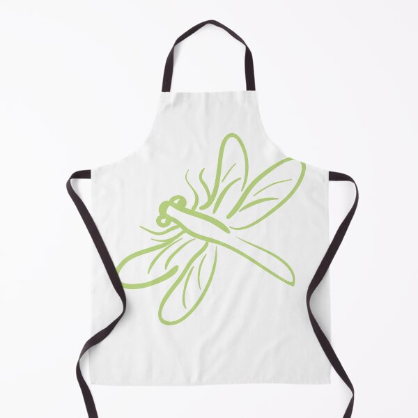 Item preview, Green Dragonfly line drawing pattern for gifts & accessories designed and sold by OlsonPetDesigns.