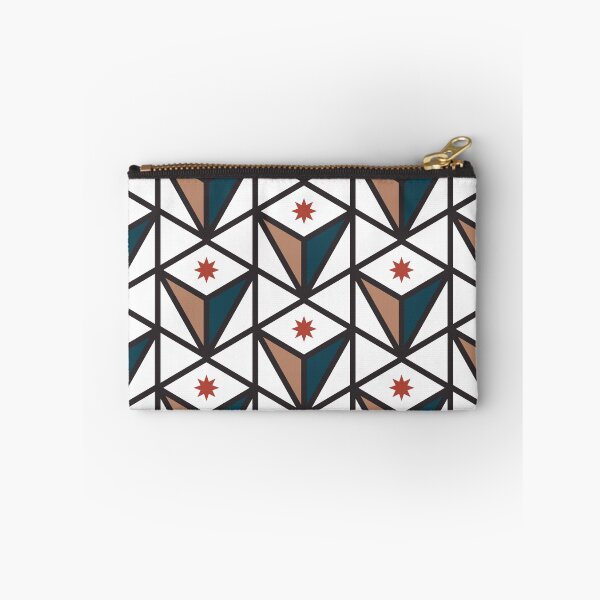 Item preview, Reverse Pyramid Star Pattern – Retro 70s designed and sold by RoguePatterns.