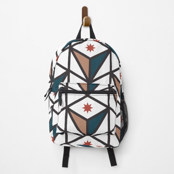 Item preview, Reverse Pyramid Star Pattern – Retro 70s designed and sold by RoguePatterns.