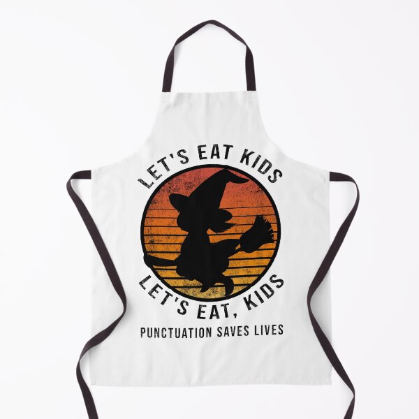 Item preview, Funny Let's Eat Kids Punctuation Saves Lives Grammar designed and sold by Thevulcano.