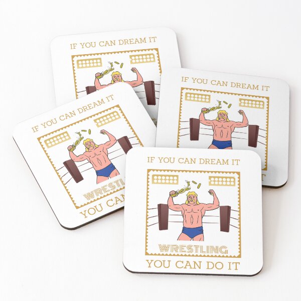 Item preview, IF YOU CAN DREAM IT YOU CAN DO IT | WRESTLING designed and sold by Ashalcheema.