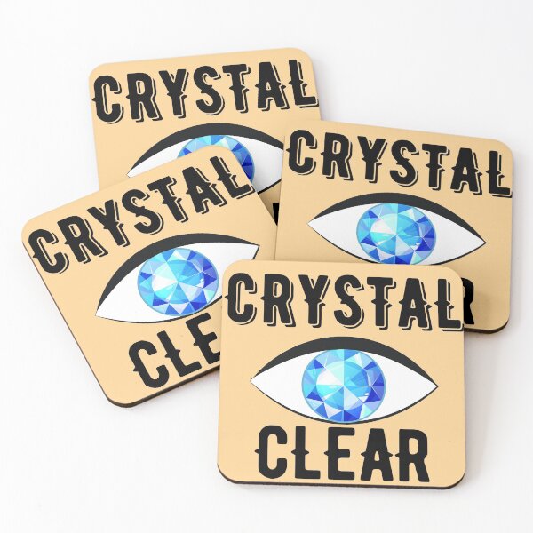 Item preview, Crystal clear / peach designed and sold by awesomecrystals.