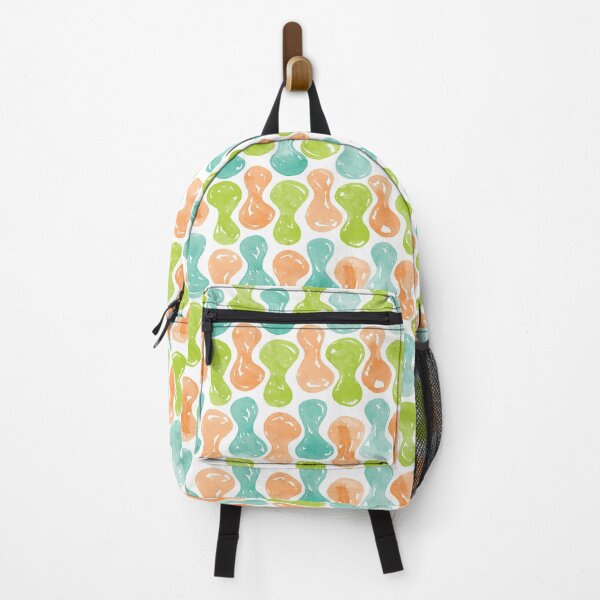 Item preview, Watercolour Blobs | Green, Mint & Orange designed and sold by RebeccaFlaherty.