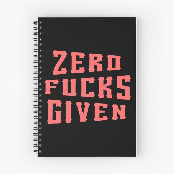 Item preview, Zero fucks given designed and sold by designdroplet.