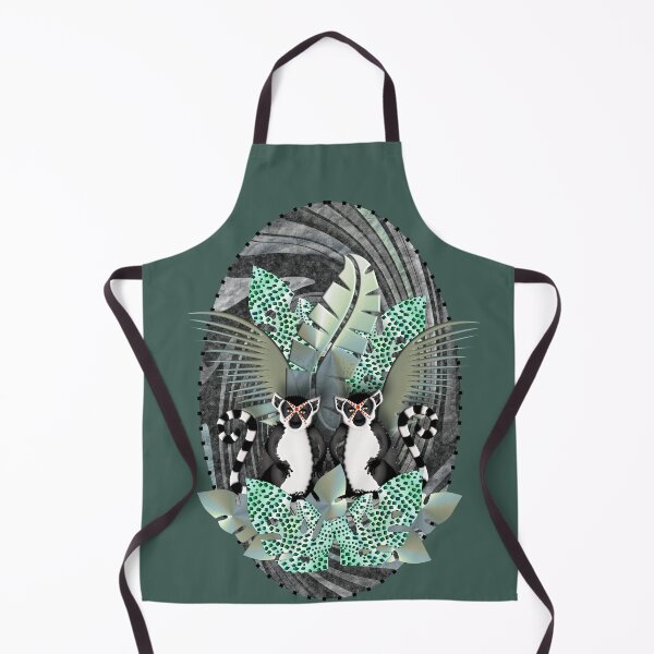 Item preview, LEMURS 153 AND SPOTTED LEAVES. designed and sold by sana90.