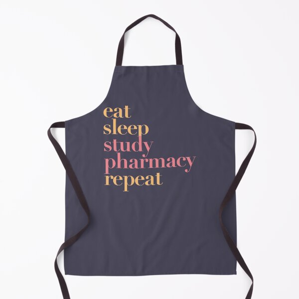 Item preview, Eat sleep study pharmacy repeat designed and sold by Eenig.