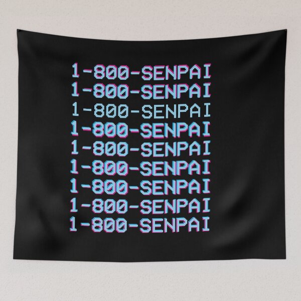 Item preview, Vaporwave Aesthetic 1 800 Senpai  designed and sold by ghost888.