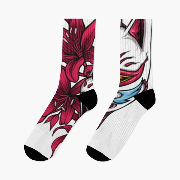 Item preview, Japanese fox mask designed and sold by Rakos-Merch.