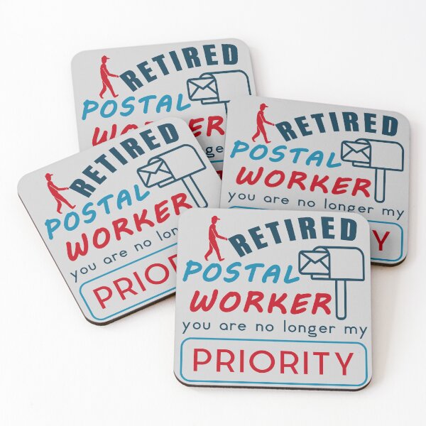 Item preview, Funny Post Office Retired Postal Worker Mail Carrier Mailman designed and sold by TopTeeShop.