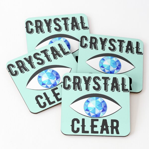 Item preview, Crystal clear / mint designed and sold by awesomecrystals.