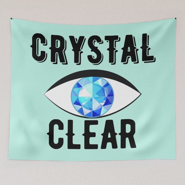 Item preview, Crystal clear / mint designed and sold by awesomecrystals.