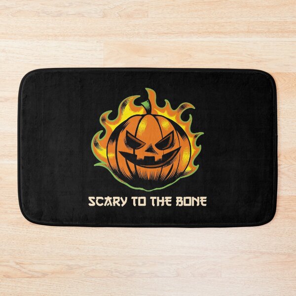 Item preview, Scary To The Bone | Halloween Holiday | Scary Fire Pumpkin Design designed and sold by Ainbowz-Artwork.