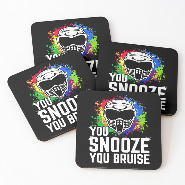 Item preview, Paintball You Snooze You Bruise designed and sold by DamnGoodDesign.