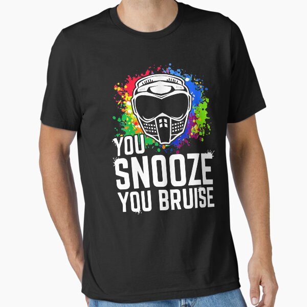Item preview, Paintball You Snooze You Bruise designed and sold by DamnGoodDesign.