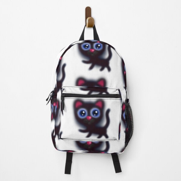 Item preview, funny black cat animal print designed and sold by NikaAstra.