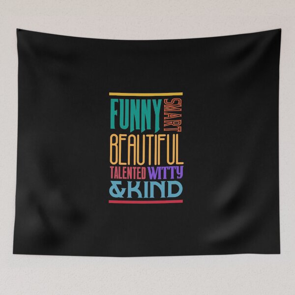 Item preview, Funny, Smart, Beautiful... designed and sold by ArtofDissent.