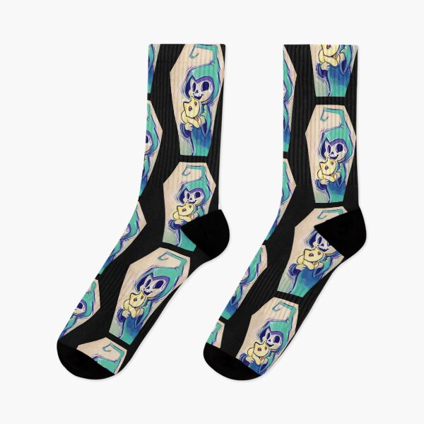 Item preview, Teal Death and the 9th life coffin designed and sold by ArtOfBianca.